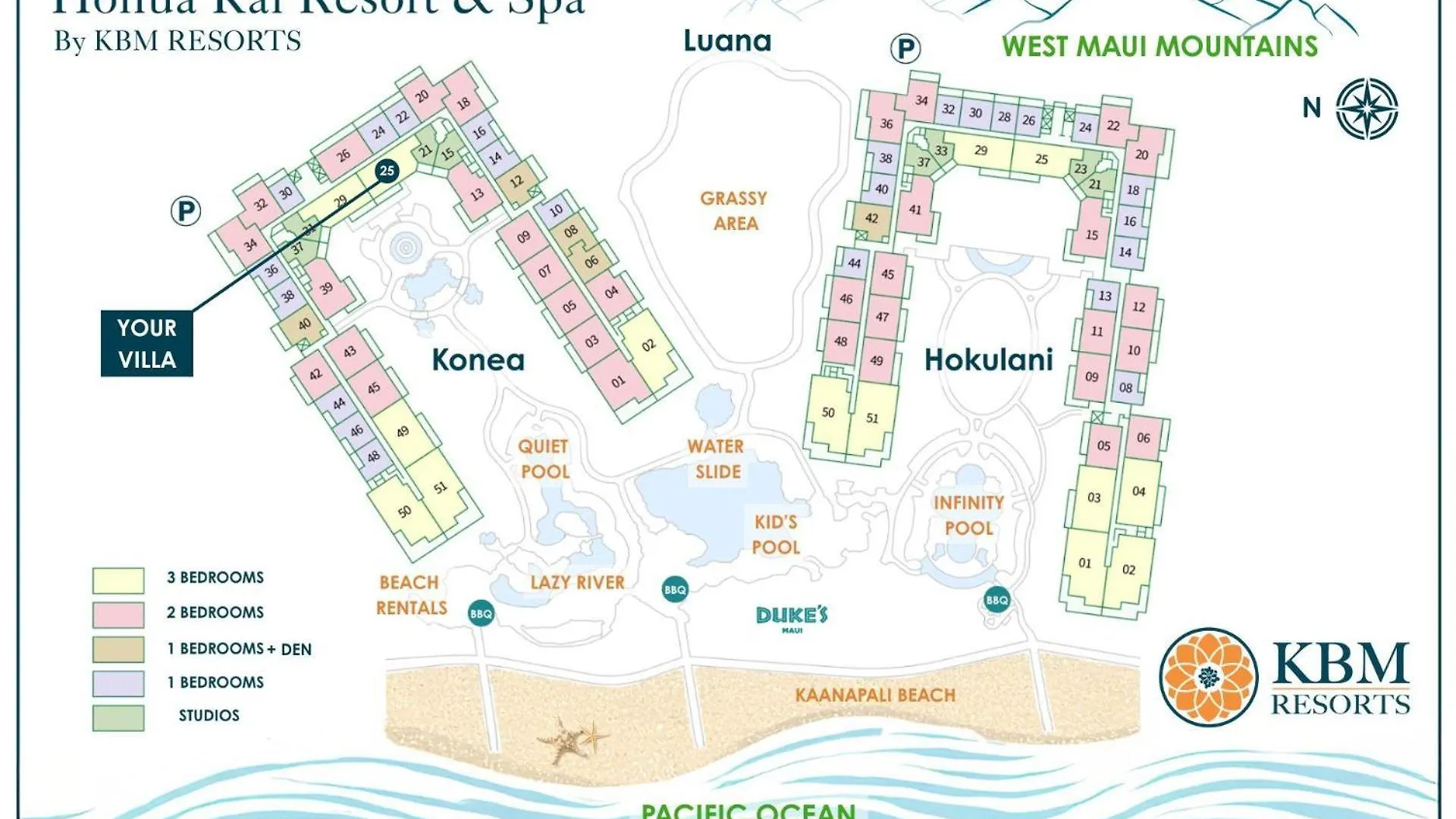 Daire Kbm Resorts Spacious Ocean View 5-Bedroom Honua Kai Collection Multi Unit Listing Same Floor 2 Free Rental Cars Hkk-82025 Kaanapali